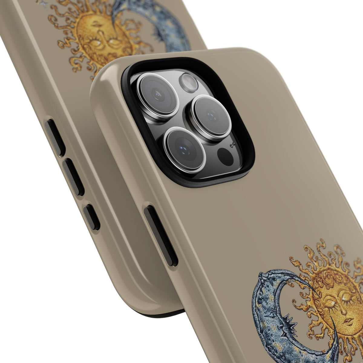 Sun and Moon Tough Phone Case — Vintage Celestial iPhone Cover