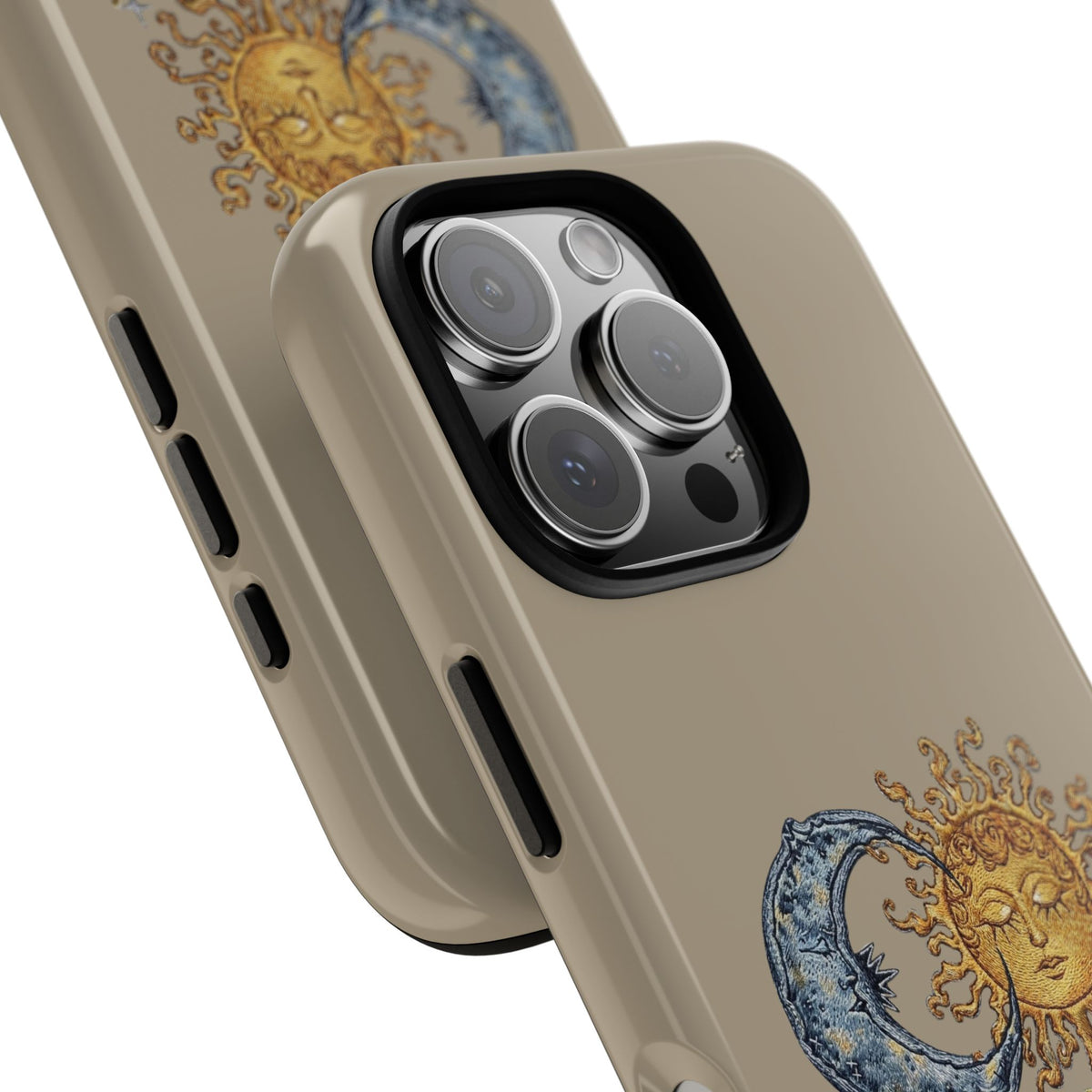 Sun and Moon Tough Phone Case — Vintage Celestial iPhone Cover