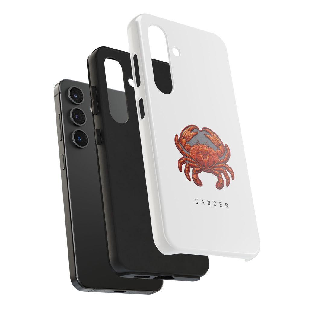 Cancer Zodiac Tough Phone Case — Red Crab Astrology Phone Cover
