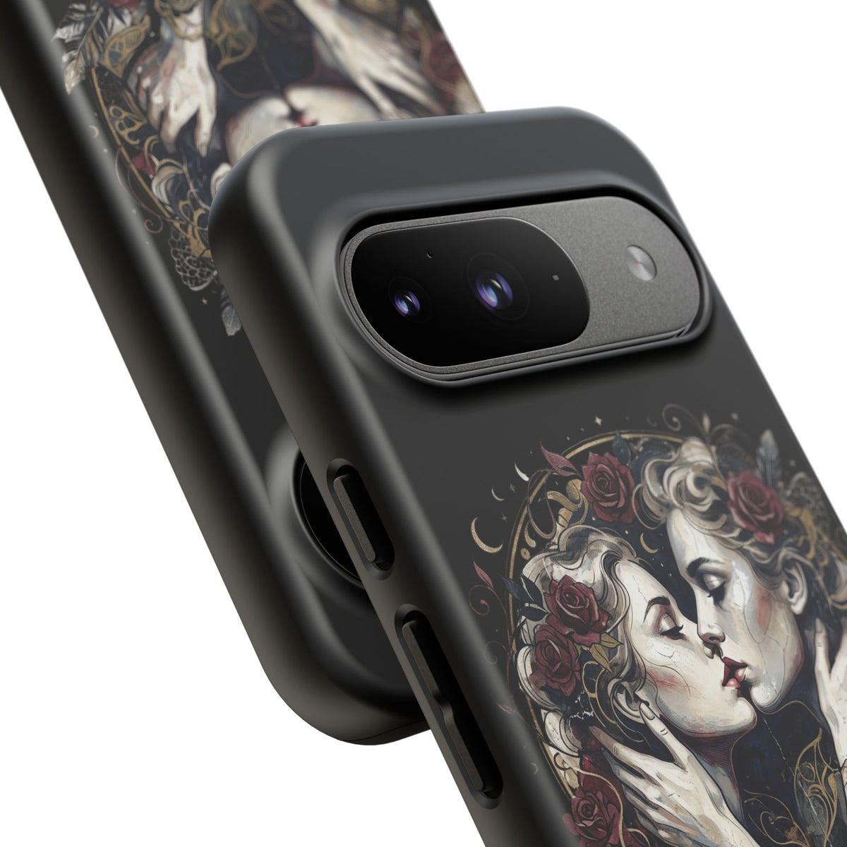 Blue is the Warmest Color Phone Case-Fine Art Romantik Kiss Aesthetic Cover