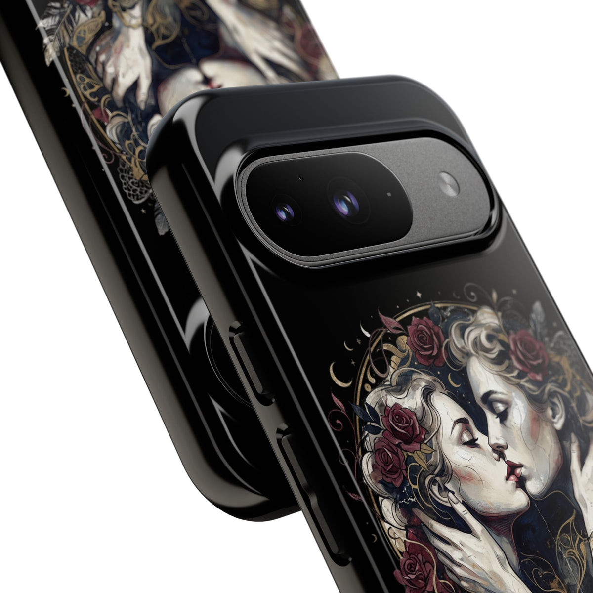 Blue is the Warmest Color Phone Case-Fine Art Romantik Kiss Aesthetic Cover