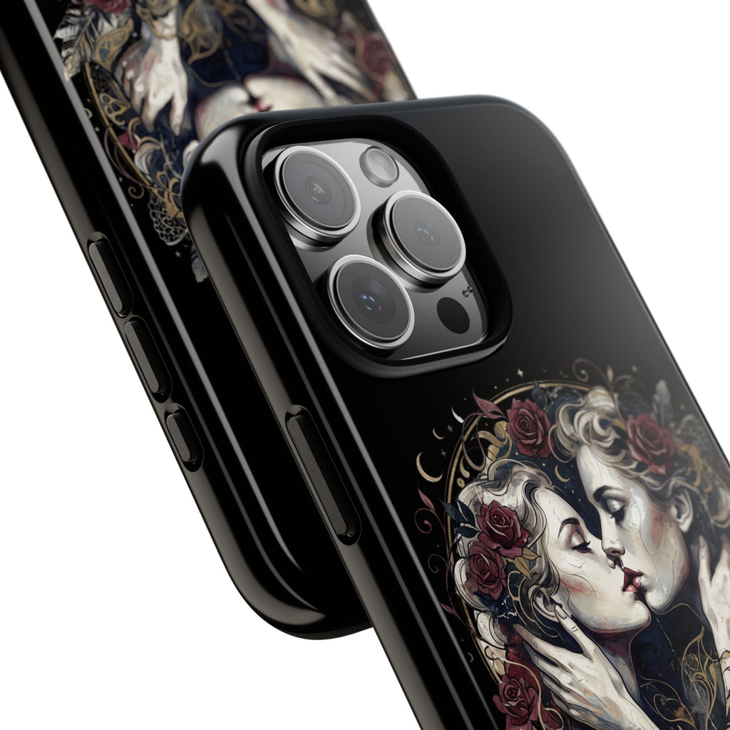 Blue is the Warmest Color Phone Case-Fine Art Romantik Kiss Aesthetic Cover