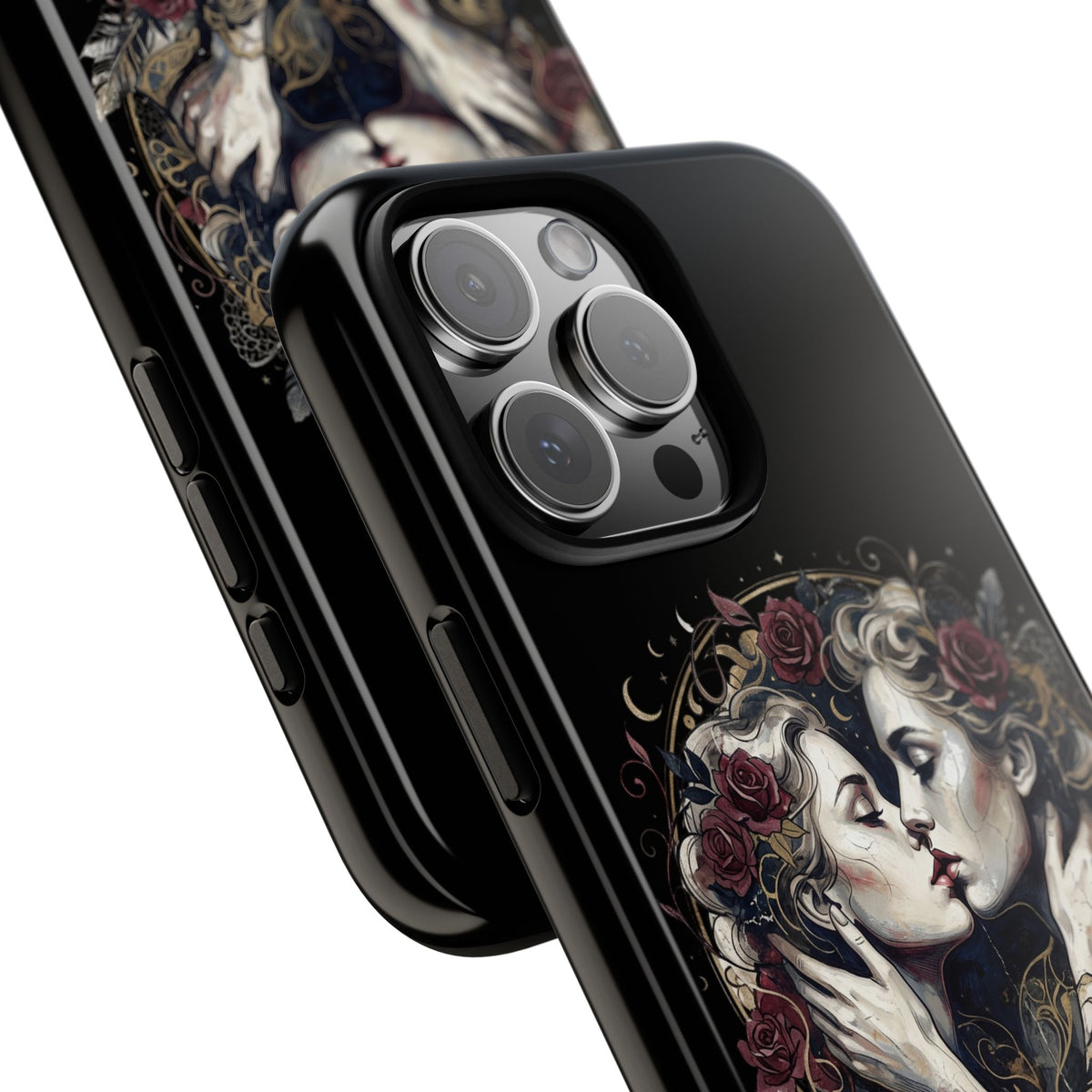 Blue is the Warmest Color Phone Case-Fine Art Romantik Kiss Aesthetic Cover