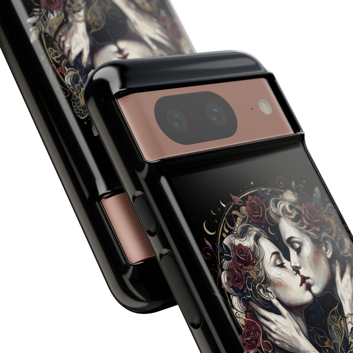 Blue is the Warmest Color Phone Case-Fine Art Romantik Kiss Aesthetic Cover