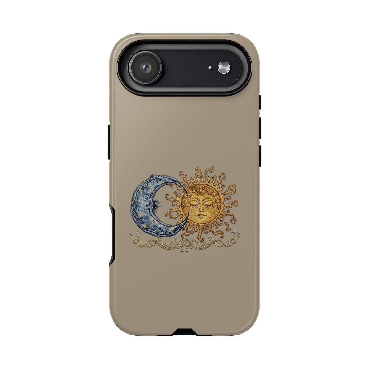 Sun and Moon Tough Phone Case — Vintage Celestial iPhone Cover