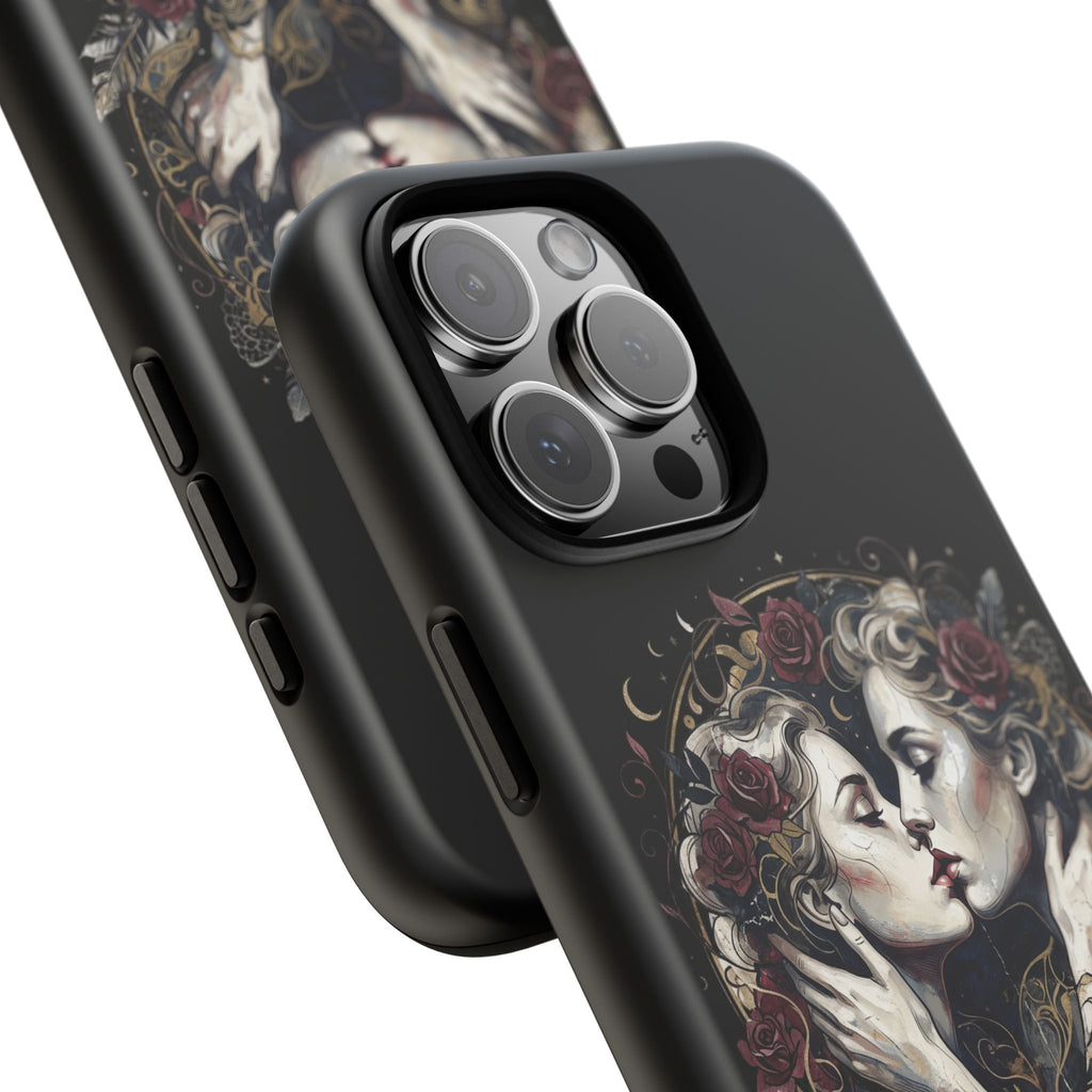 Blue is the Warmest Color Phone Case-Fine Art Romantik Kiss Aesthetic Cover
