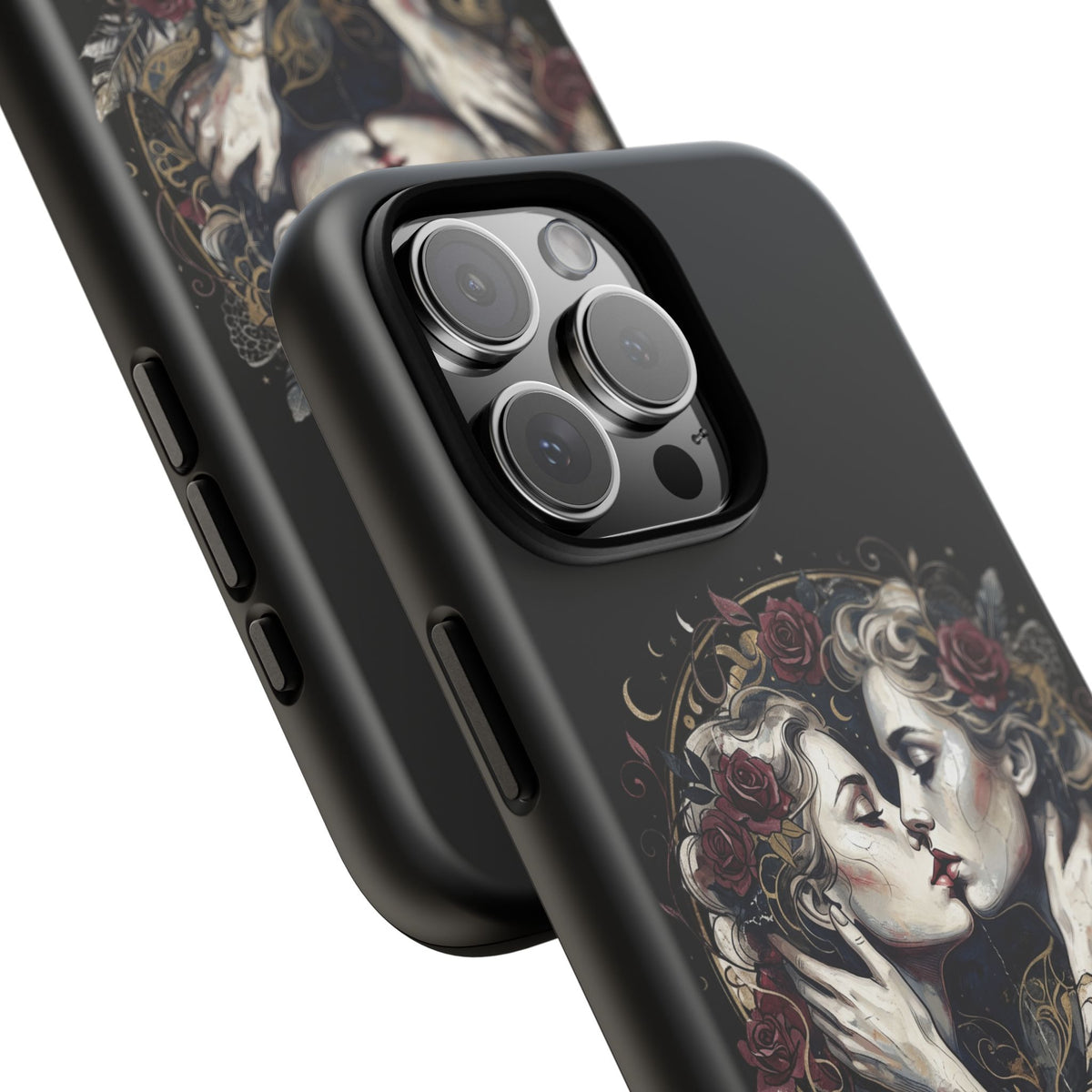 Blue is the Warmest Color Phone Case-Fine Art Romantik Kiss Aesthetic Cover