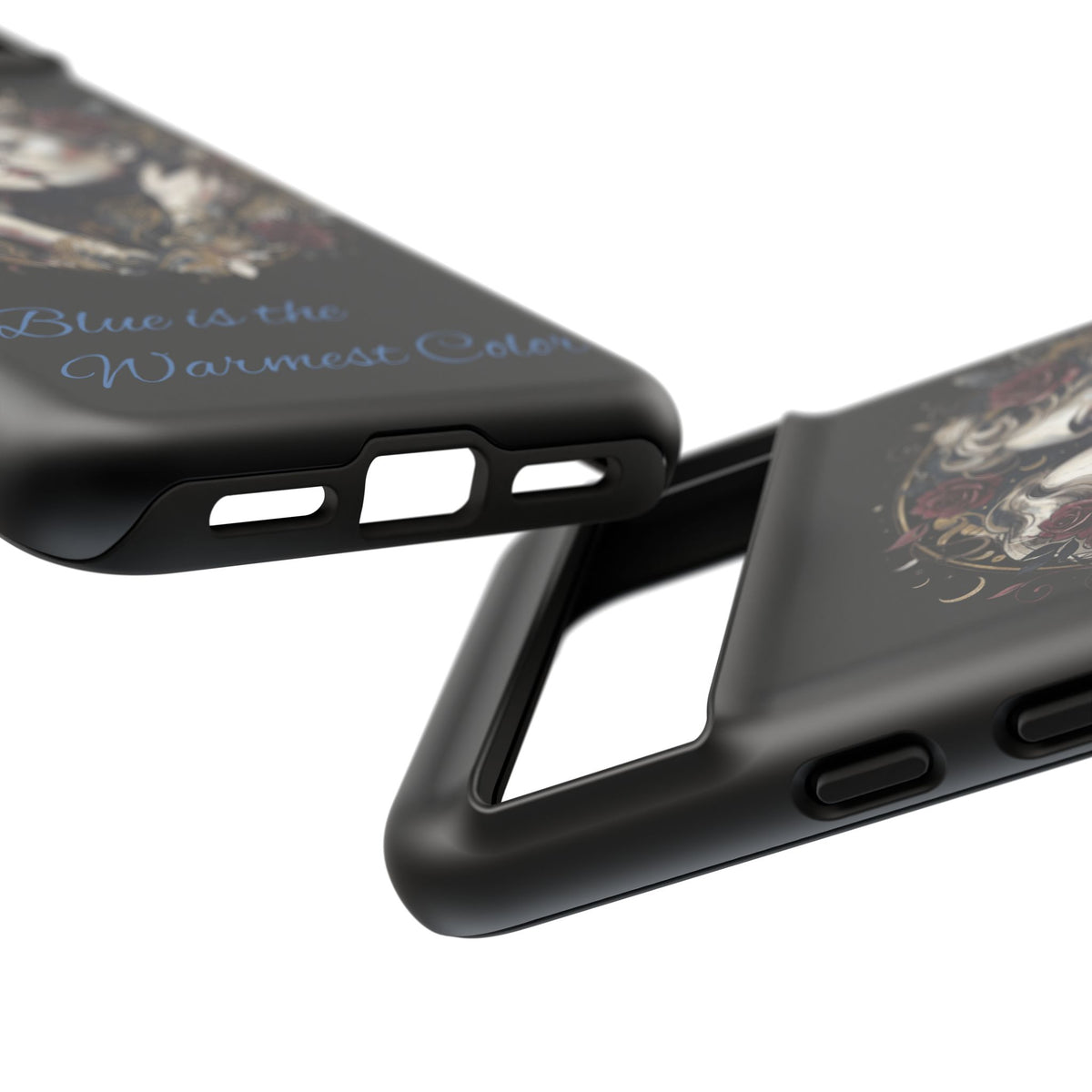 Blue is the Warmest Color Phone Case-Fine Art Romantik Kiss Aesthetic Cover