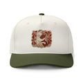 Vintage Floral Cat Trucker Hat