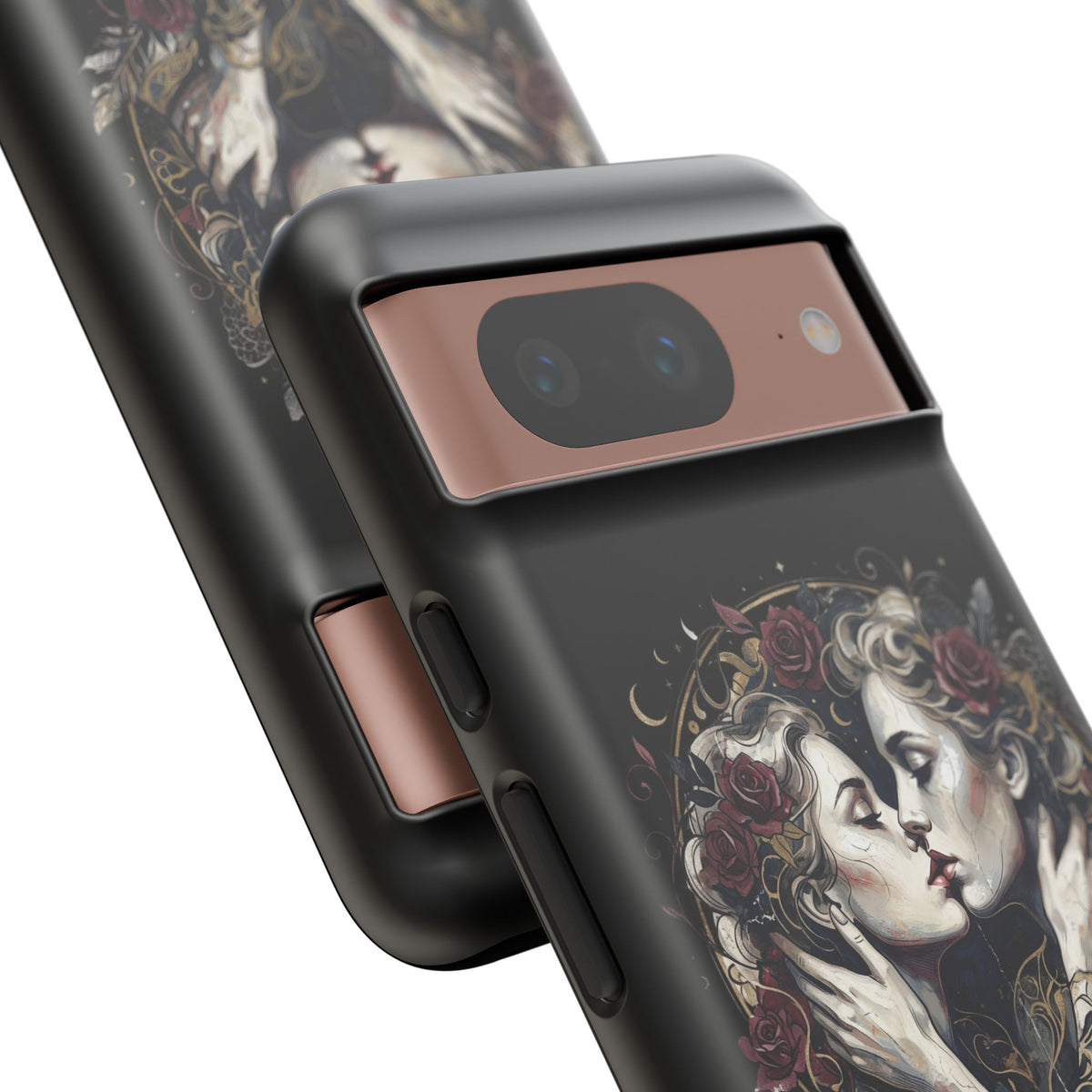 Blue is the Warmest Color Phone Case-Fine Art Romantik Kiss Aesthetic Cover
