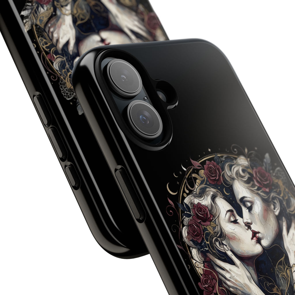 Blue is the Warmest Color Phone Case-Fine Art Romantik Kiss Aesthetic Cover