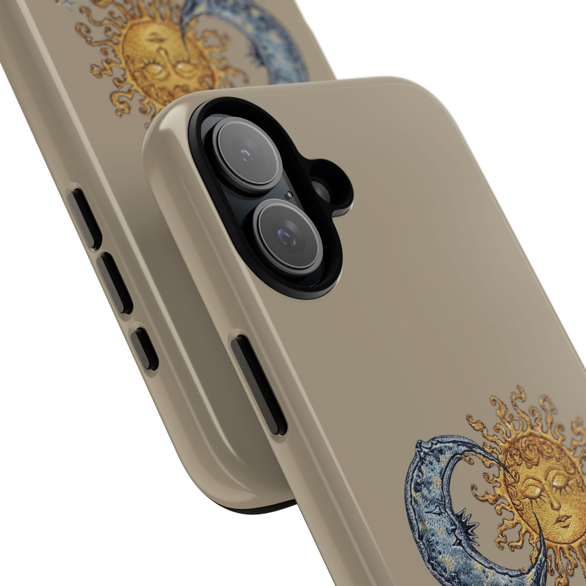 Sun and Moon Tough Phone Case — Vintage Celestial iPhone Cover
