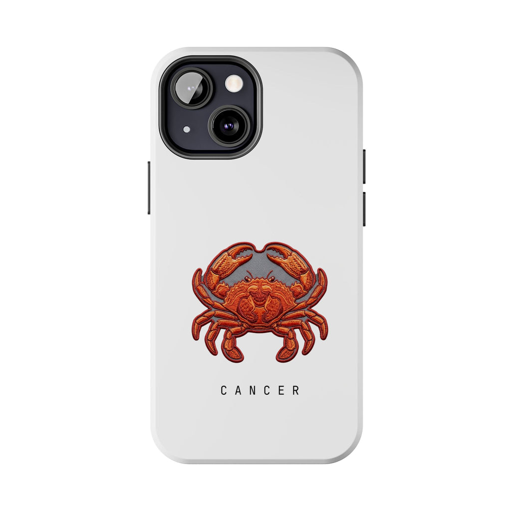 Cancer Zodiac Tough Phone Case — Red Crab Astrology Phone Cover