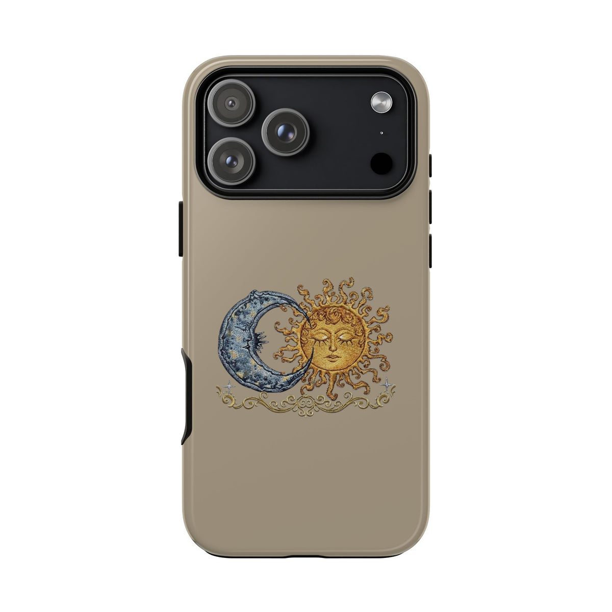 Sun and Moon Tough Phone Case — Vintage Celestial iPhone Cover