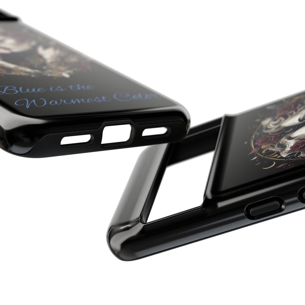Blue is the Warmest Color Phone Case-Fine Art Romantik Kiss Aesthetic Cover