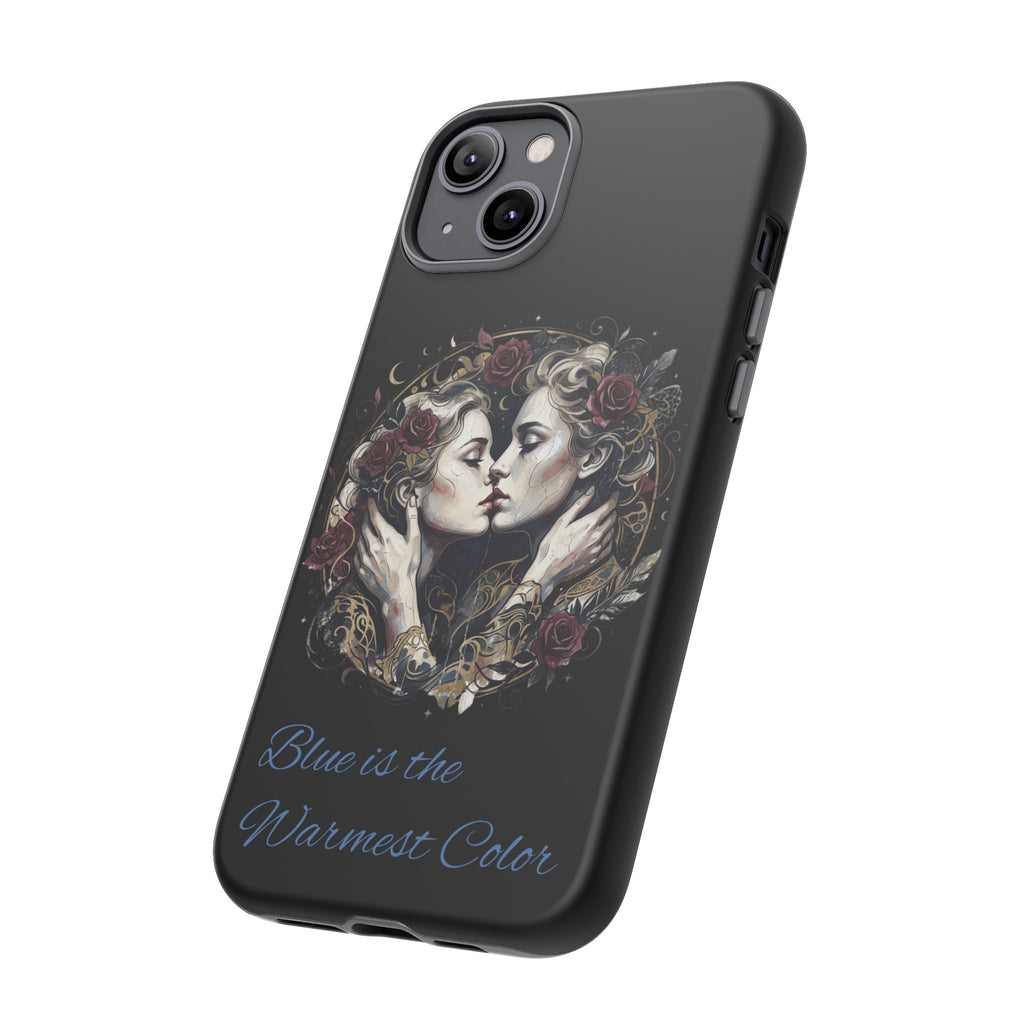 Blue is the Warmest Color Phone Case-Fine Art Romantik Kiss Aesthetic Cover