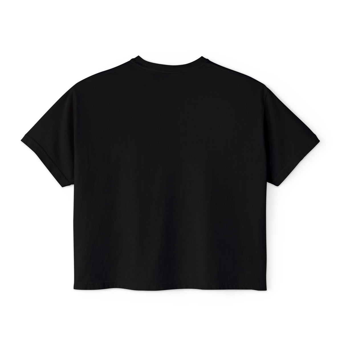 Crab Chest Graphic Tee — Women's Boxy Crop T‑Shirt