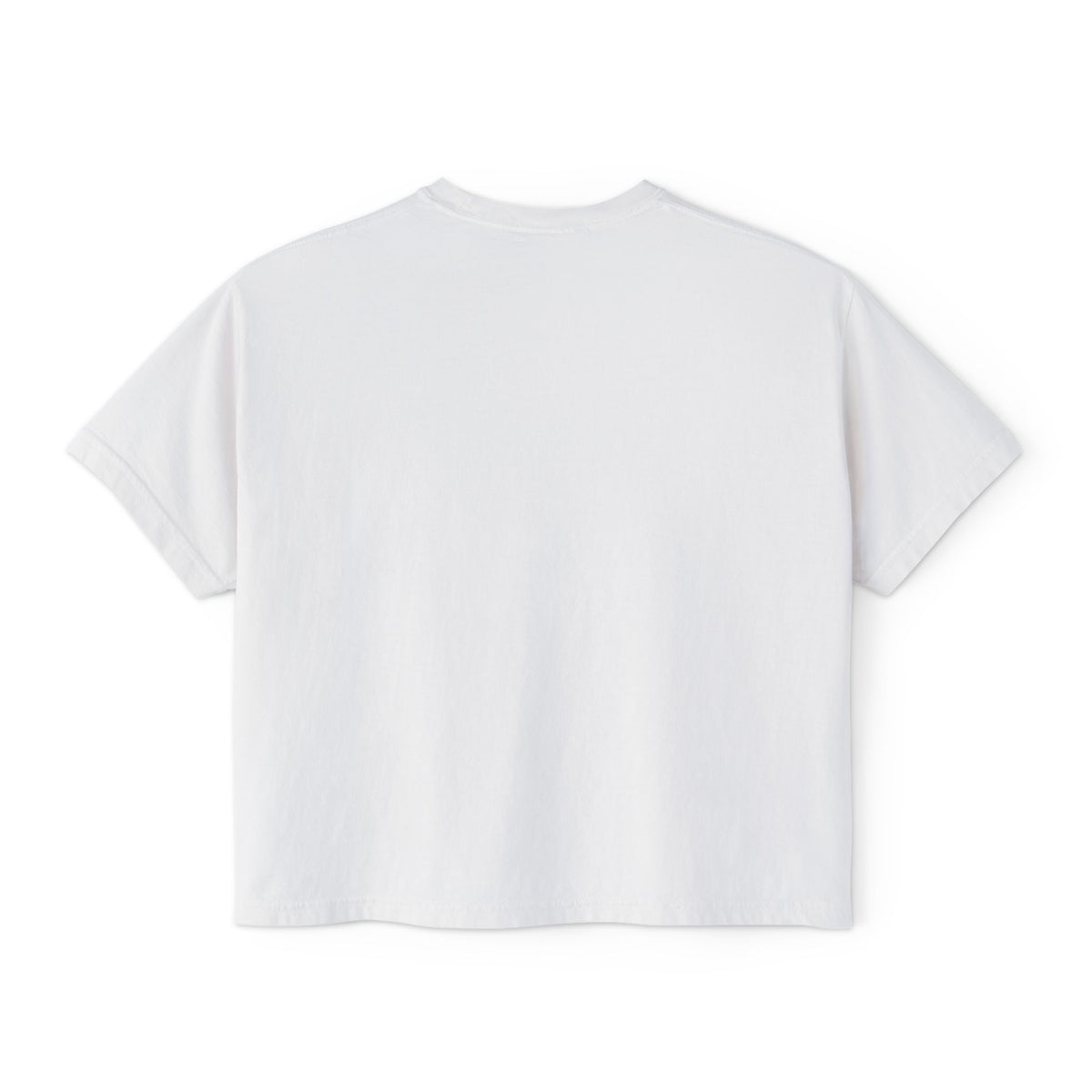 Crab Chest Graphic Tee — Women's Boxy Crop T‑Shirt