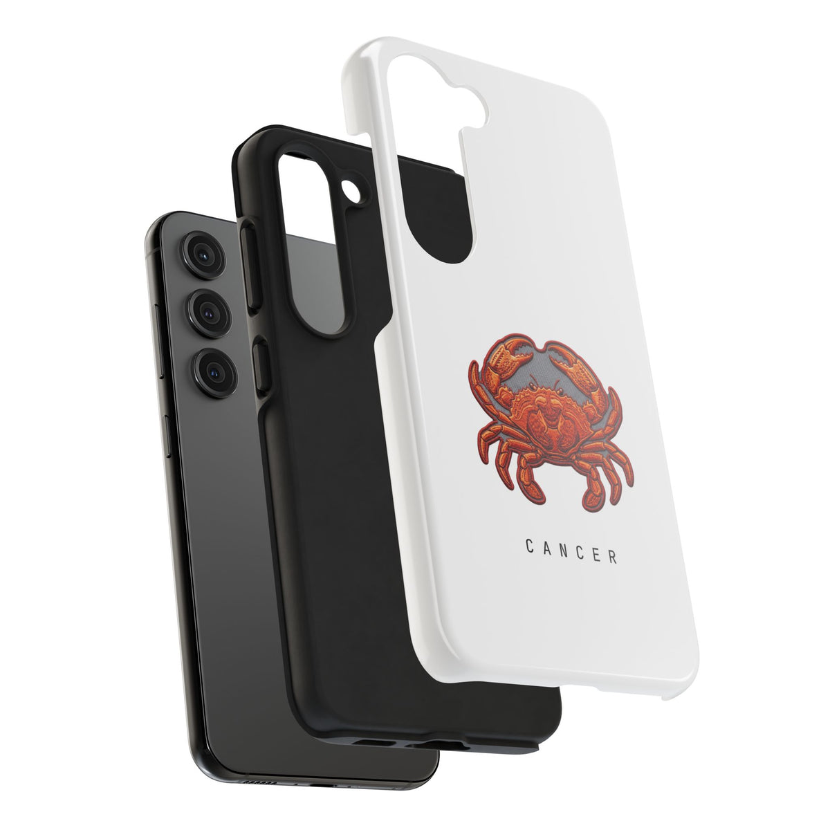 Cancer Zodiac Tough Phone Case — Red Crab Astrology Phone Cover