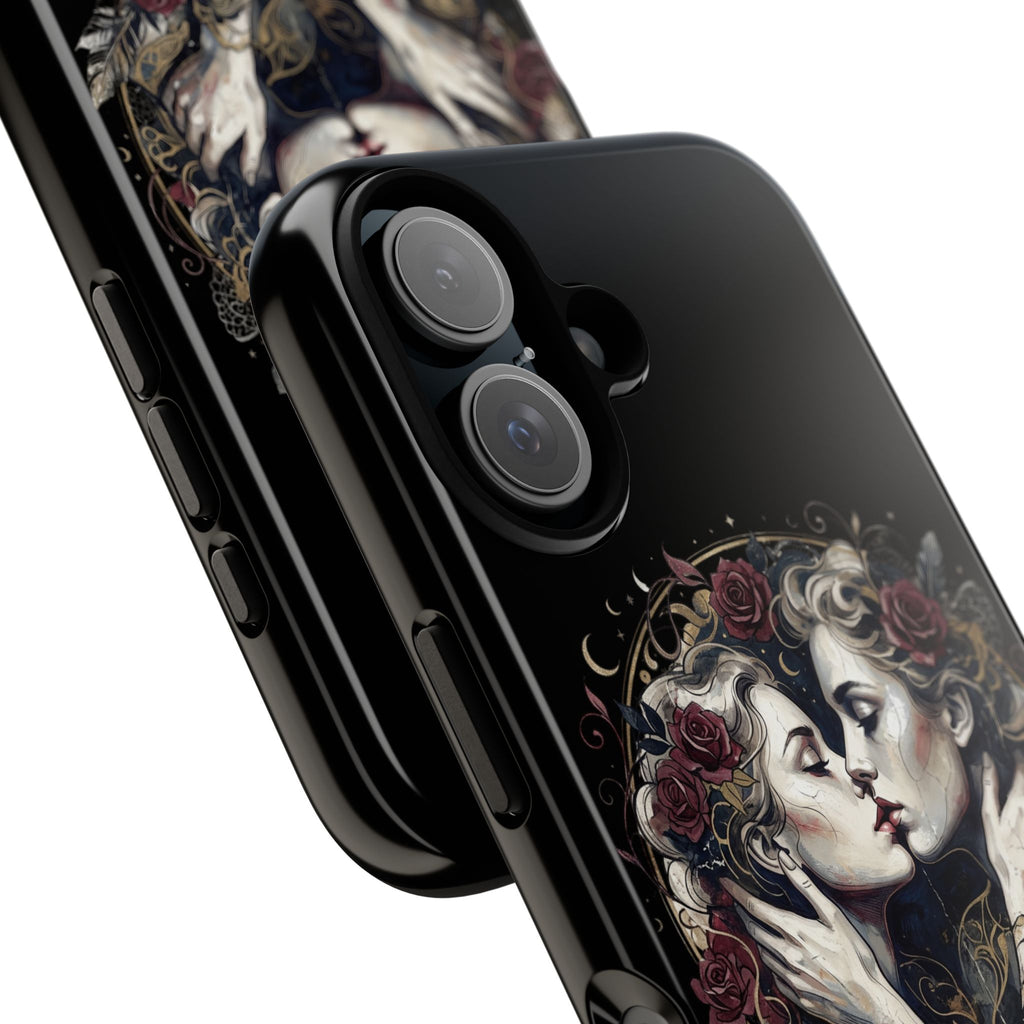 Blue is the Warmest Color Phone Case-Fine Art Romantik Kiss Aesthetic Cover