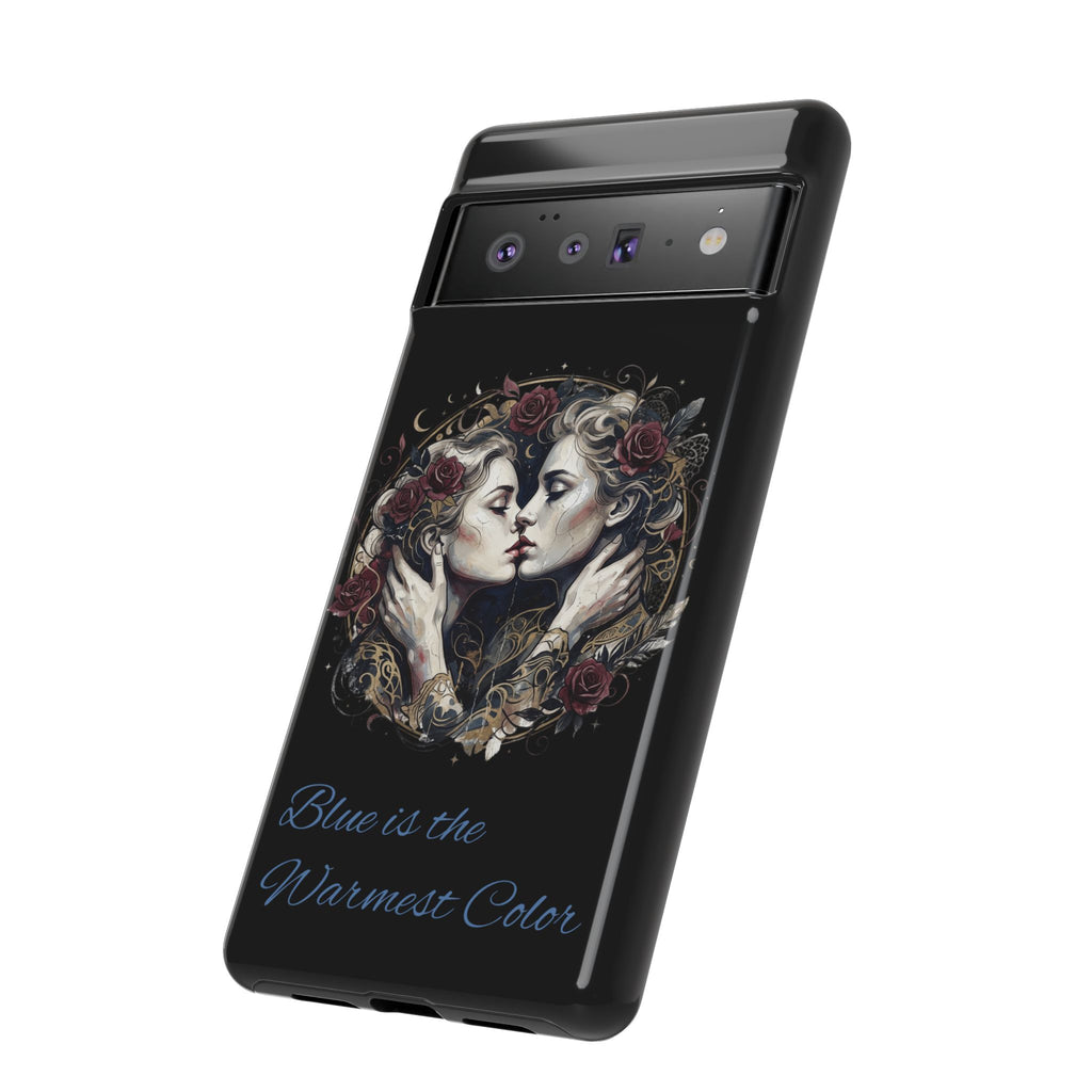 Blue is the Warmest Color Phone Case-Fine Art Romantik Kiss Aesthetic Cover