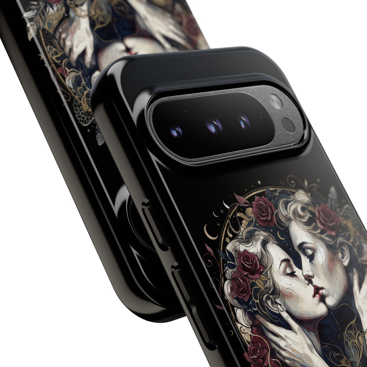 Blue is the Warmest Color Phone Case-Fine Art Romantik Kiss Aesthetic Cover