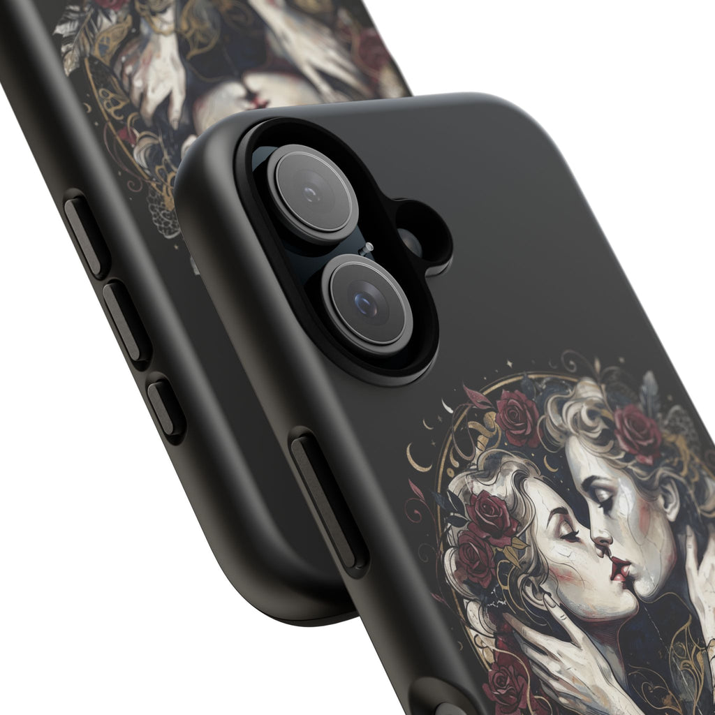 Blue is the Warmest Color Phone Case-Fine Art Romantik Kiss Aesthetic Cover