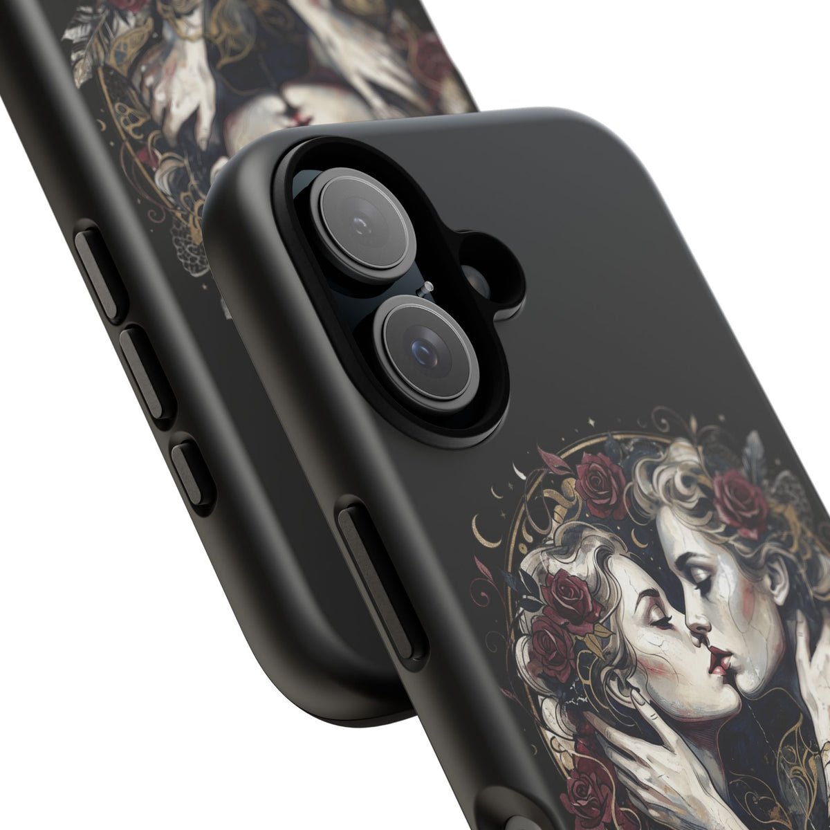 Blue is the Warmest Color Phone Case-Fine Art Romantik Kiss Aesthetic Cover