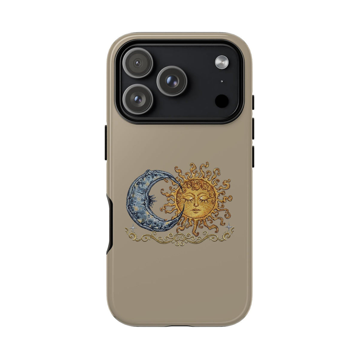 Sun and Moon Tough Phone Case — Vintage Celestial iPhone Cover