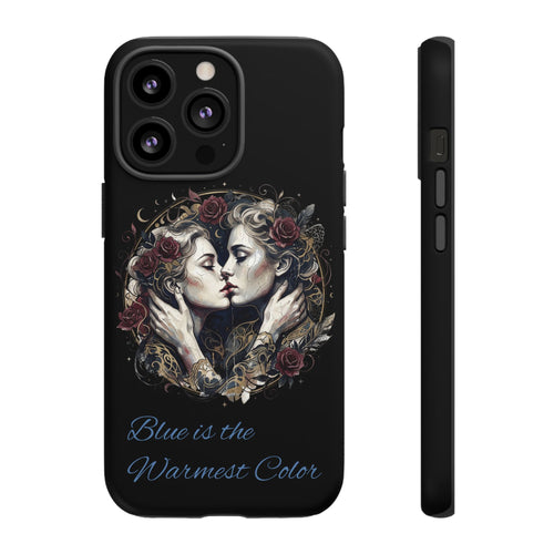 Blue is the Warmest Color Phone Case-Fine Art Romantik Kiss Aesthetic Cover