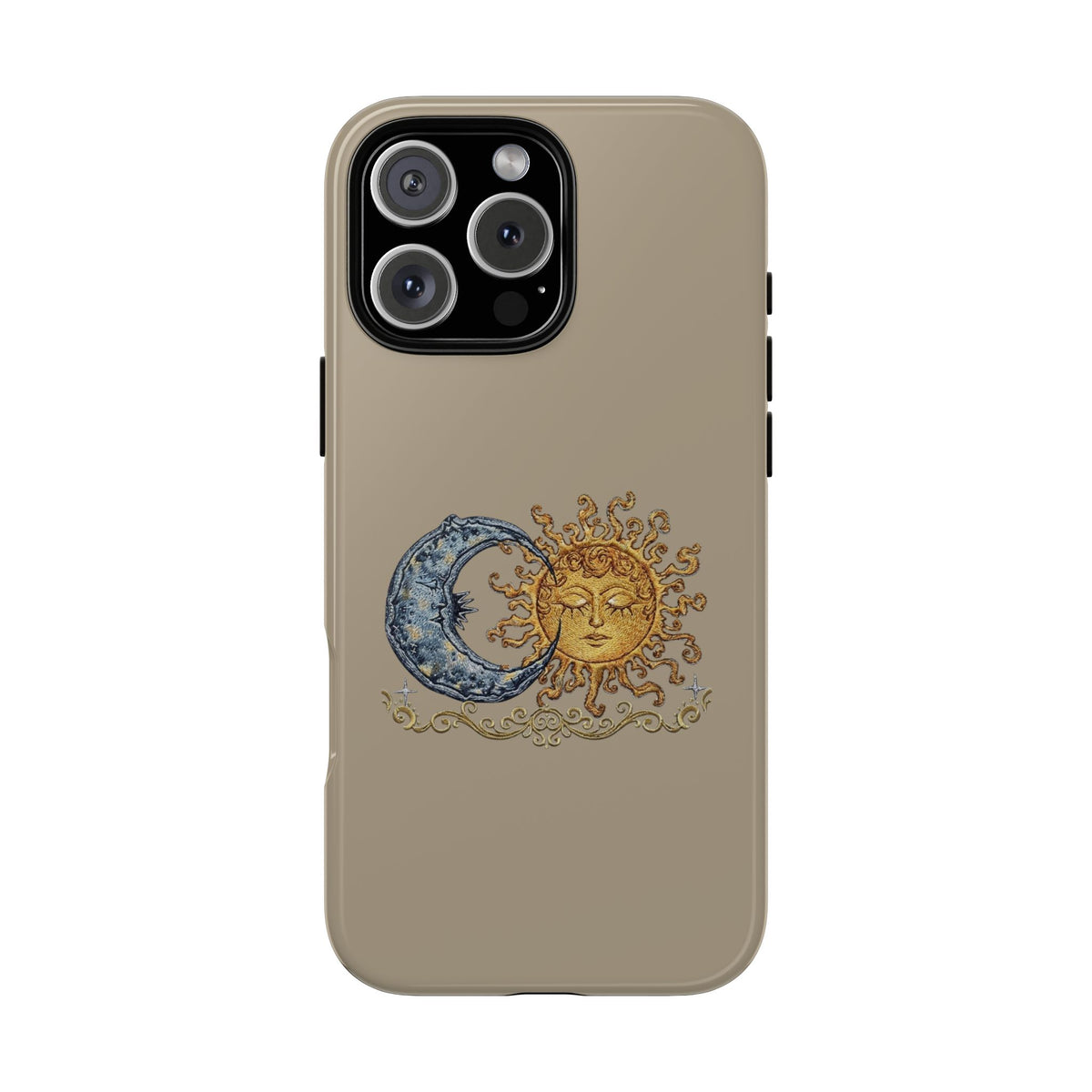 Sun and Moon Tough Phone Case — Vintage Celestial iPhone Cover
