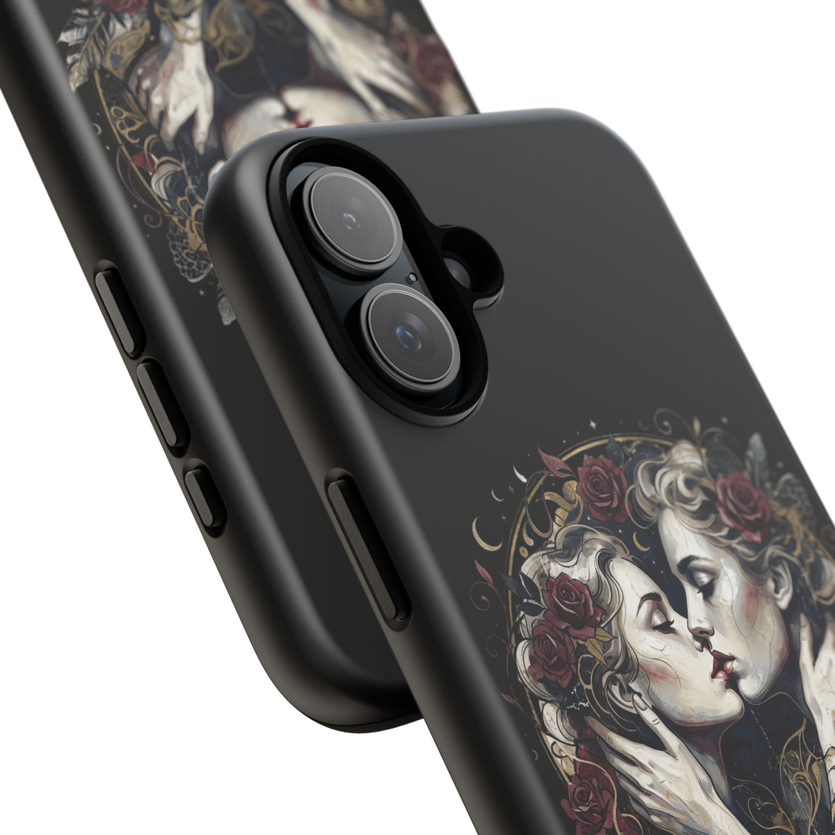 Blue is the Warmest Color Phone Case-Fine Art Romantik Kiss Aesthetic Cover
