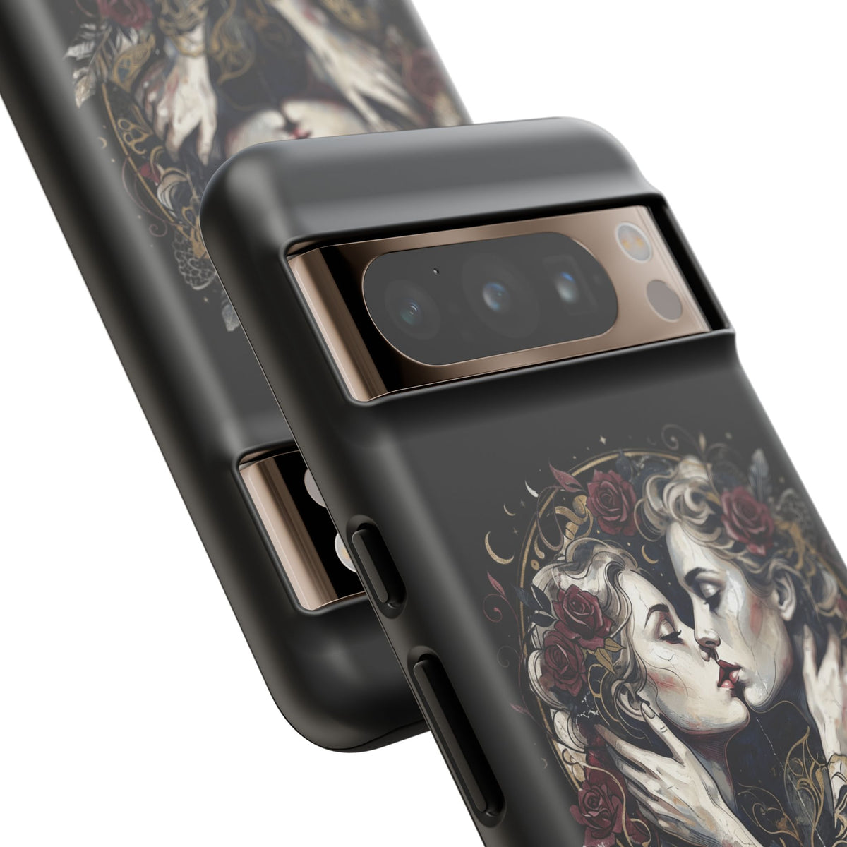 Blue is the Warmest Color Phone Case-Fine Art Romantik Kiss Aesthetic Cover