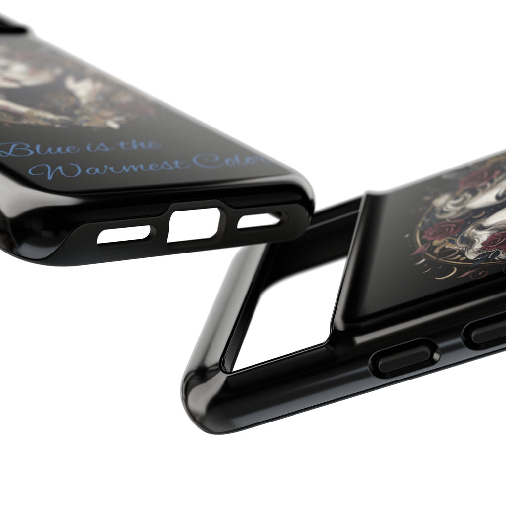 Blue is the Warmest Color Phone Case-Fine Art Romantik Kiss Aesthetic Cover