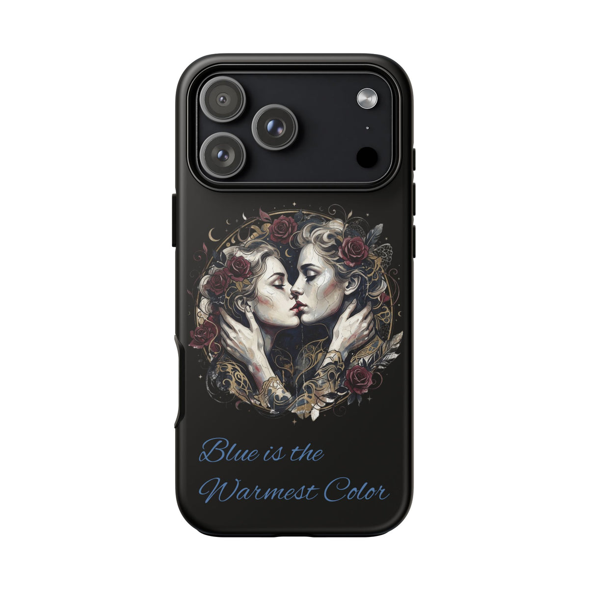 Blue is the Warmest Color Phone Case-Fine Art Romantik Kiss Aesthetic Cover