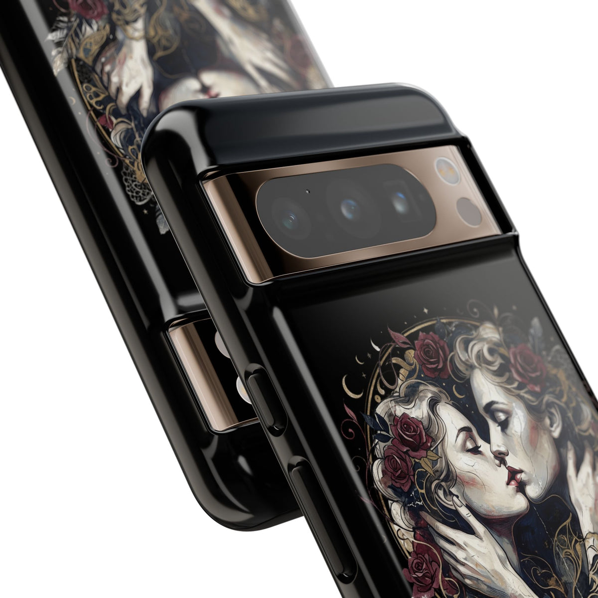 Blue is the Warmest Color Phone Case-Fine Art Romantik Kiss Aesthetic Cover