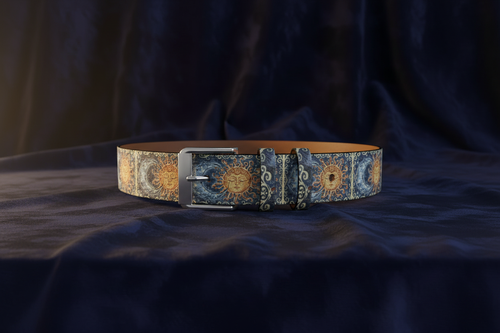 Celestial Leather Belt